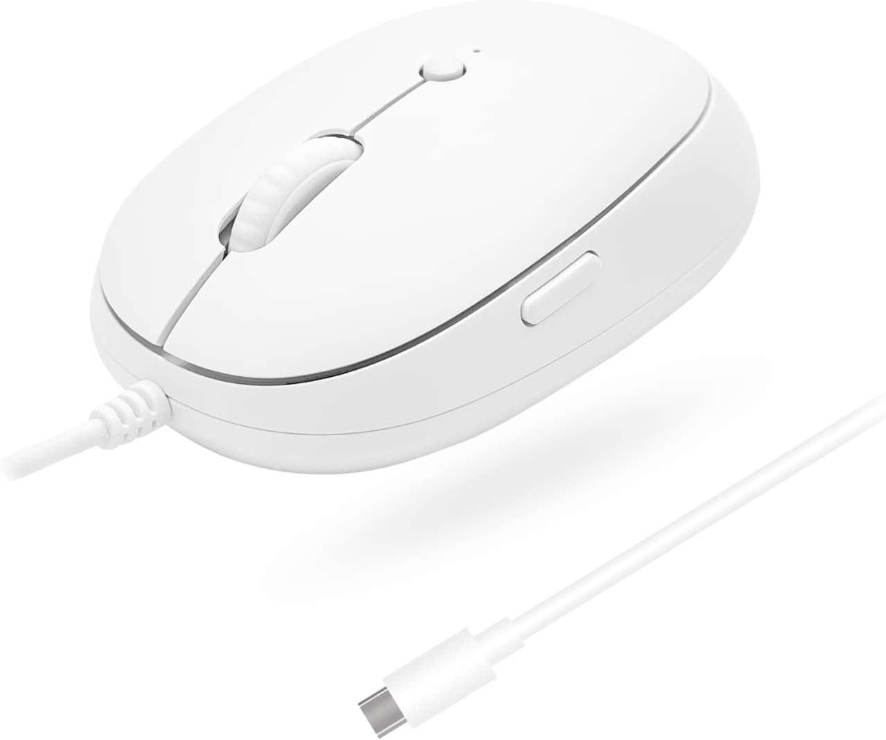 Minimalist Wired Mouse with Back Button