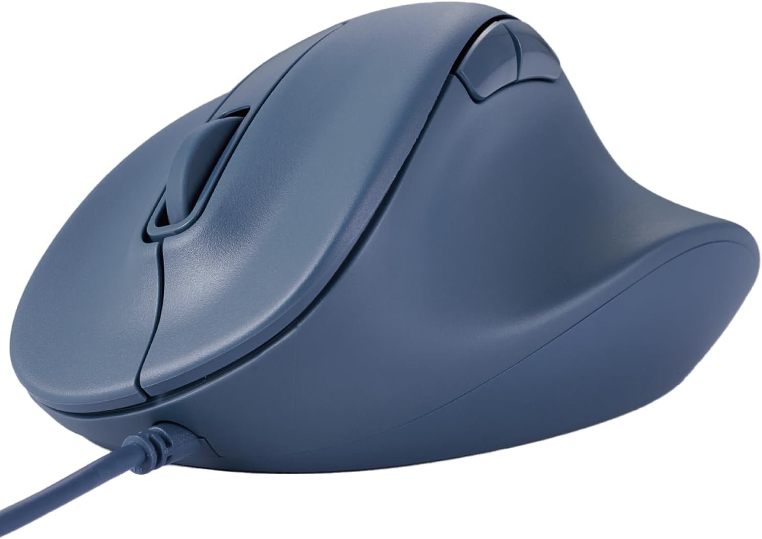 Wired Ergonomic USB Mouse Silent 5 Button Right Handed Design