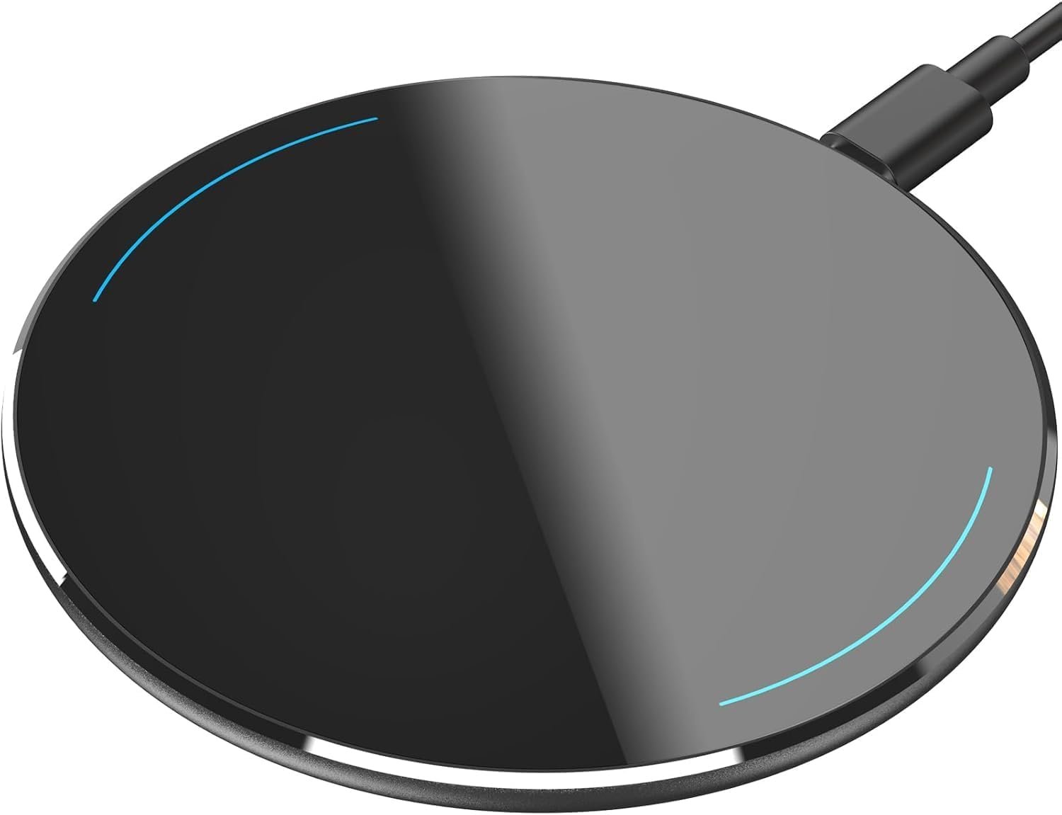 W1 New Anti Slip Aircraft Grade Aluminum Wireless Charger 15W