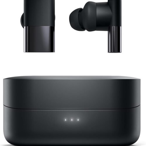Wireless Over Ear Noise Canceling Headphones 6 Mic Call System and Long Battery Life