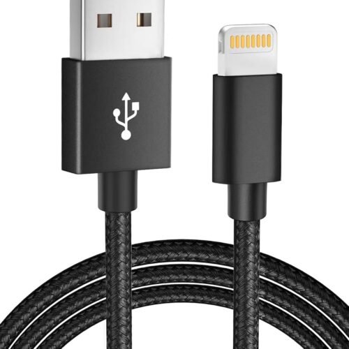 MFi Certified Lightning to USB Adapter Cable OTG Cord