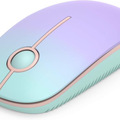 Ultra Slim 2.4G Wireless Mouse Portable Low Noise with  Receiver