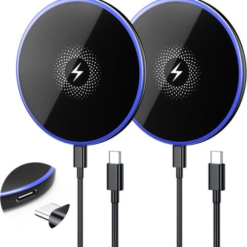 Wireless Charger 2Pack 15W Samsung Magnetic Wireless Charger