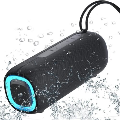 Portable Waterproof Bluetooth Speaker with Long Battery Life and Multi Unit Pairing