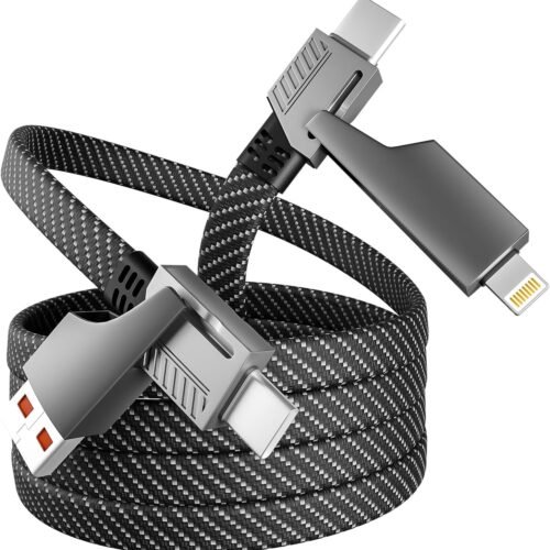 4 in 1 Charging Cable Fast Charging 65W USB C Cable