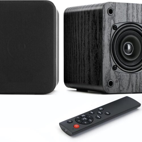 Active Bluetooth Bookshelf Speakers 40W Full Range Stereo
